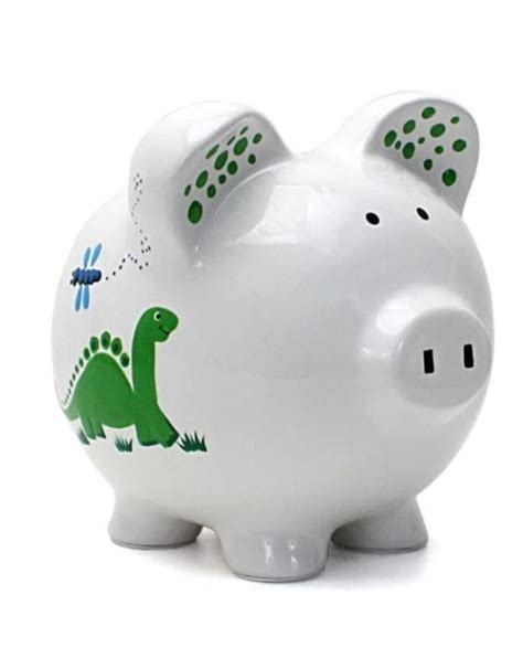Dinosaur Ceramic Piggy Bank - Tumbleweed Toys