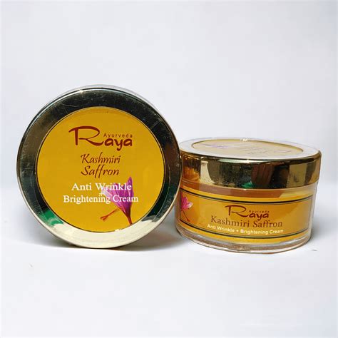 Raya Kashmiri Saffron Cream – Anti-Wrinkle, Brightening & Spot Removal ...