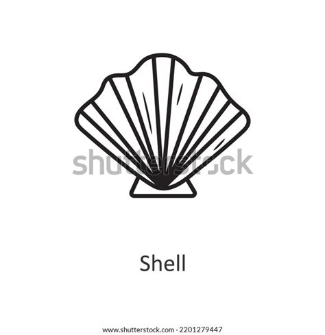 Image result for Shell Outline Design