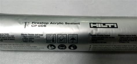 HILTI CP 606 Firestop Acrylic Sealant Grey 19.6 | Ubuy India