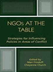 Buy NGOS at the Table: Strategies for Influencing Policies in Areas of ...