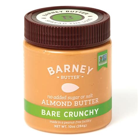 Barney Butter Non-GMO Almond Butter Bare Crunchy -- 10 oz - Vitacost