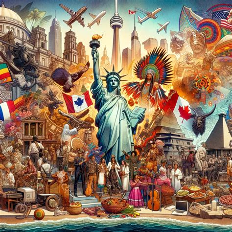 North America's Mosaic: A Diverse Cultural Landscape