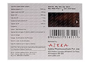 Nutrika Tablet 10 - Uses, Side Effects, Dosage, Price | Truemeds