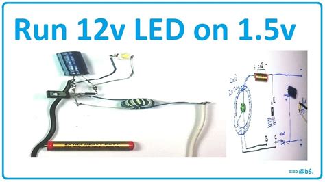 Image result for Basic LED Circuit with a 12V Relay