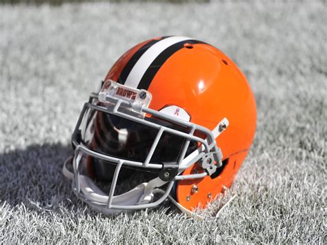New Browns Helmet
