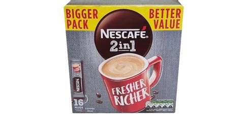 Nestlé Nescafe 2 In 1 Ground Coffee Box, 16 Mugs - 160 Gm : Amazon.in ...