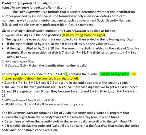 Image result for Luhn Algorithm Explained