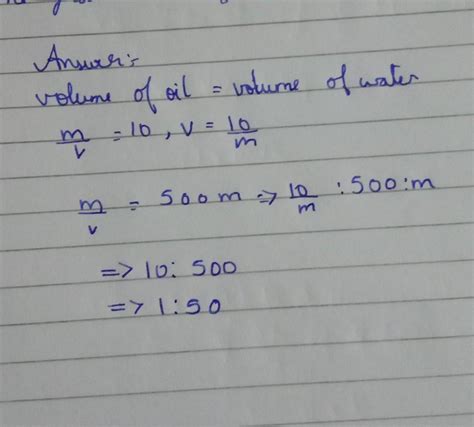 A U tube is first partially filled with mercury. Then water is added in ...
