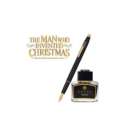 The Man Who Invented Christmas & Cross Fountain Pen - AnchoredScraps.com