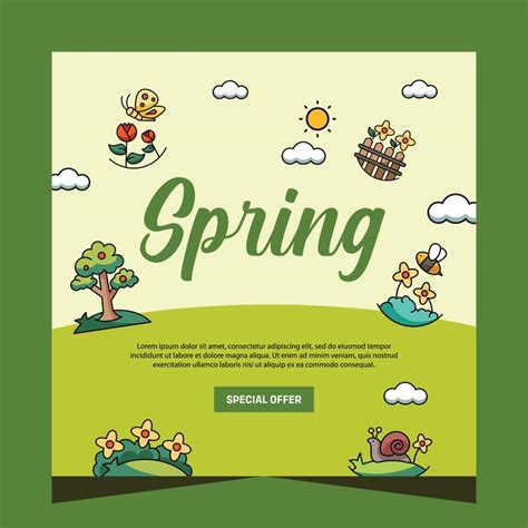 Image result for Spring Cartoon Outline