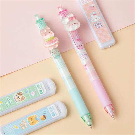 Kawaii Bunny Mechanical Pencil – Cute Stationery for Students & Girls ...