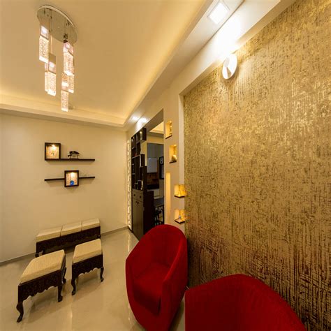 Wall highlight with wallpaper | homify