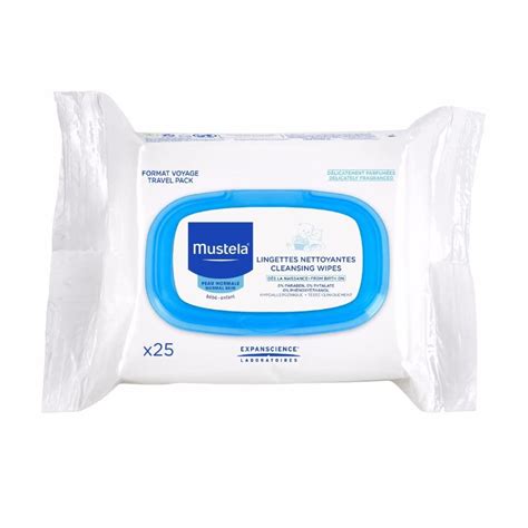 Buy MUSTELA Facial Cleansing Cloths - 25PK Online at Low Prices in ...
