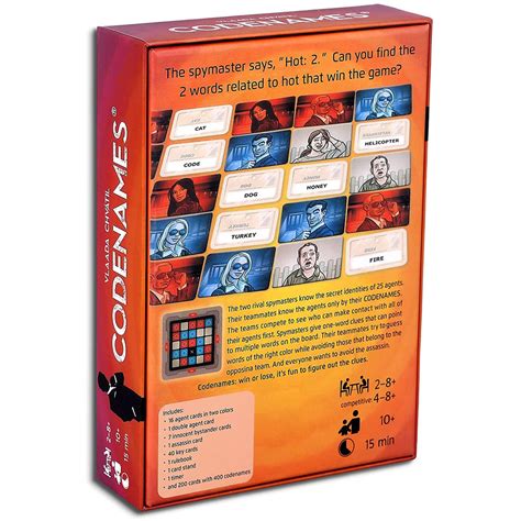 Image result for Codenames Board Game