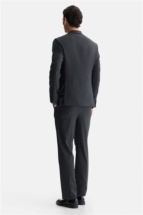 Regular Fit Suit trousers - Dark grey - Men | H&M IN
