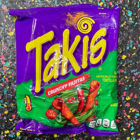 Barcel Takis Crunchy Fajitas 92.3g – Tom's Confectionery Warehouse
