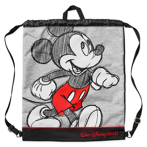 Mickey Mouse Sketch Cinch Sack – Walt Disney World | Disney Store