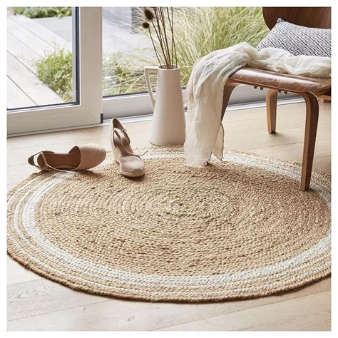Handmade Beige Braided Round Jute Carpet – Le Home Decor Studio