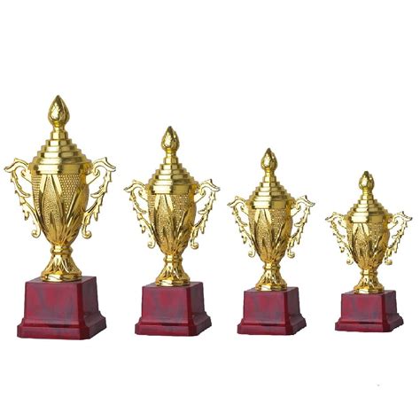 TMW TROPHIES Set of 4 for Winners 9,8,7,6 INCH Cups,Trophy Party ...