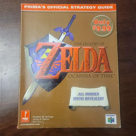 Prima Legend of Zelda: Ocarina of Time Strategy Guides | Mercari