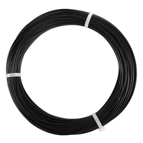 AuInn 100 FT Vinyl Coated Wire Rope Cable, 304 Stainless Steel, 7x7 ...