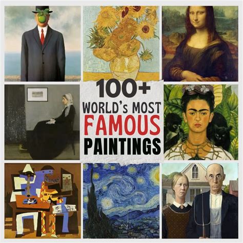 12 Iconic Masterpieces: A List Of Famous Paintings To See Once