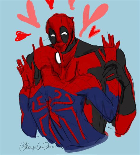 Spiderman Og Deadpool Yaoi Spiderman X Deadpool Gay | TikTok
