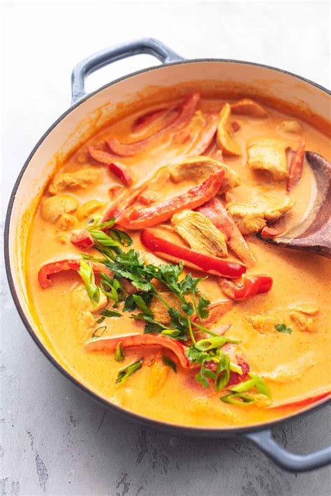 Thai Chicken Curry with Coconut Milk | Creme De La Crumb