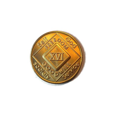 Buy NA Coins - Narcotics Anonymous Medallions 1 thru 20 Year - Birthday ...