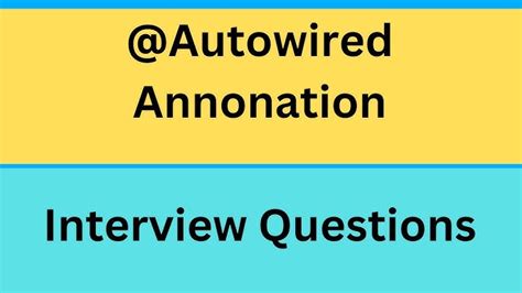 Image result for Autowired Java