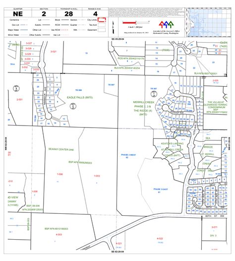 Snohomish County, WA Assessor Maps Selection
