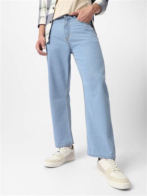 Buy Ice Blue Baggy Jeans at Best Price in India - Urbano Fashion