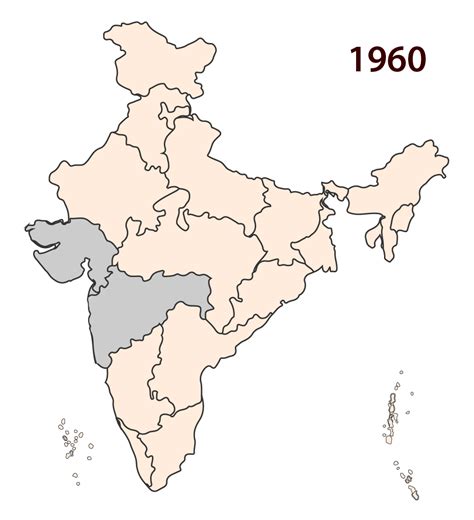 How the map of India was redrawn on the lines of language