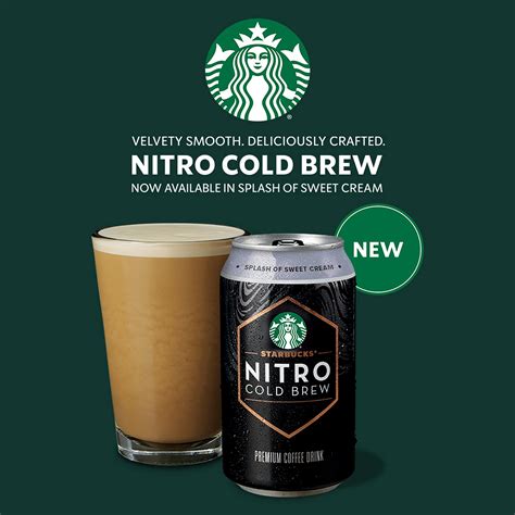 Snapklik.com : Starbucks Nitro Cold Brew Coffee, Splash Of Sweet Cream ...