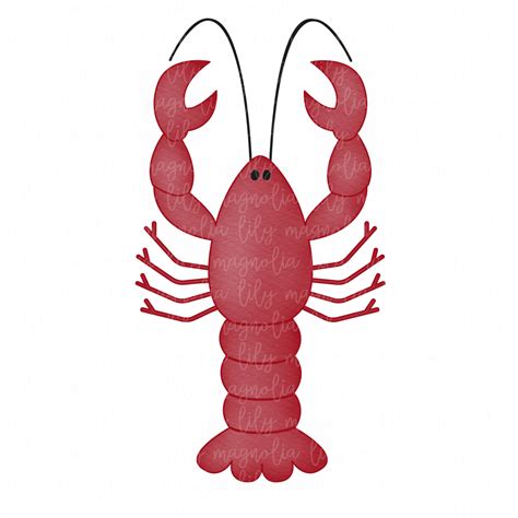 Crawfish Clip Art Graphics Crawfish Cartoon Cute Character