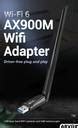ARVOX AX900 WIFI-6 900Mbps 2.4/5Ghz DUAL BAND USB Adapter - ARVOX ...