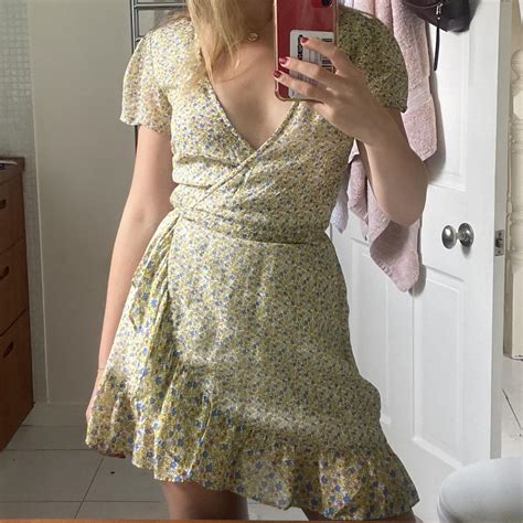Jack wills sheer mini wrap dress. Reminds me of... - Depop