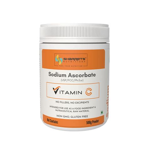 Sodium Ascorbate (Vitamin C) Powder USP India | Sharrets