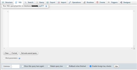 Image result for phpMyAdmin SQL