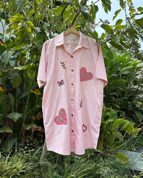 Sweetheart Stroll Shirt Dress – Chirping Studio