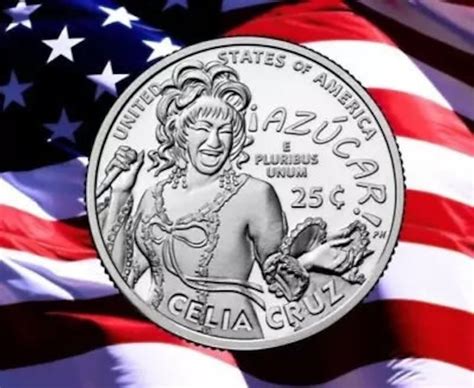 2024 American Women Quarter, Celia Cruz, Uncirculated, Mint Condition ...