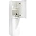 Buy Eaton White Bathroom Wall Hung Mounted Tall Storage Cabinet Unit ...