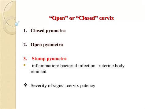 Canine pyometra | PPT