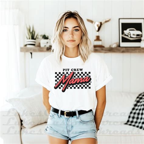 Retro Pit Crew Shirts, Racing Birthday Shirts, Vintage Race Tshirt ...