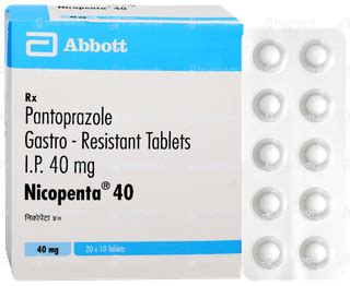 Nicopenta 40 Tablet 10: Uses, Side Effects, Price & Substitutes