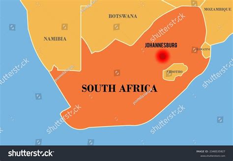 Map South Africa Johannesburg - map of africa johannesburg
