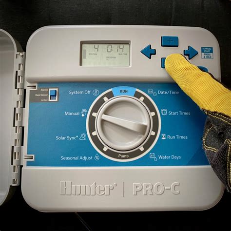 Image result for Hunter Pro C Irrigation Programming