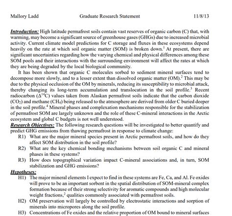 Image result for Example of a Research Statement