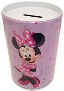 The Tin Box Company Tin Box Company Minnie On Purple Kids Coin (Money ...